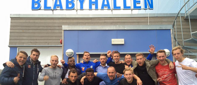 Thriller mot Sortland i Blåbyhallen