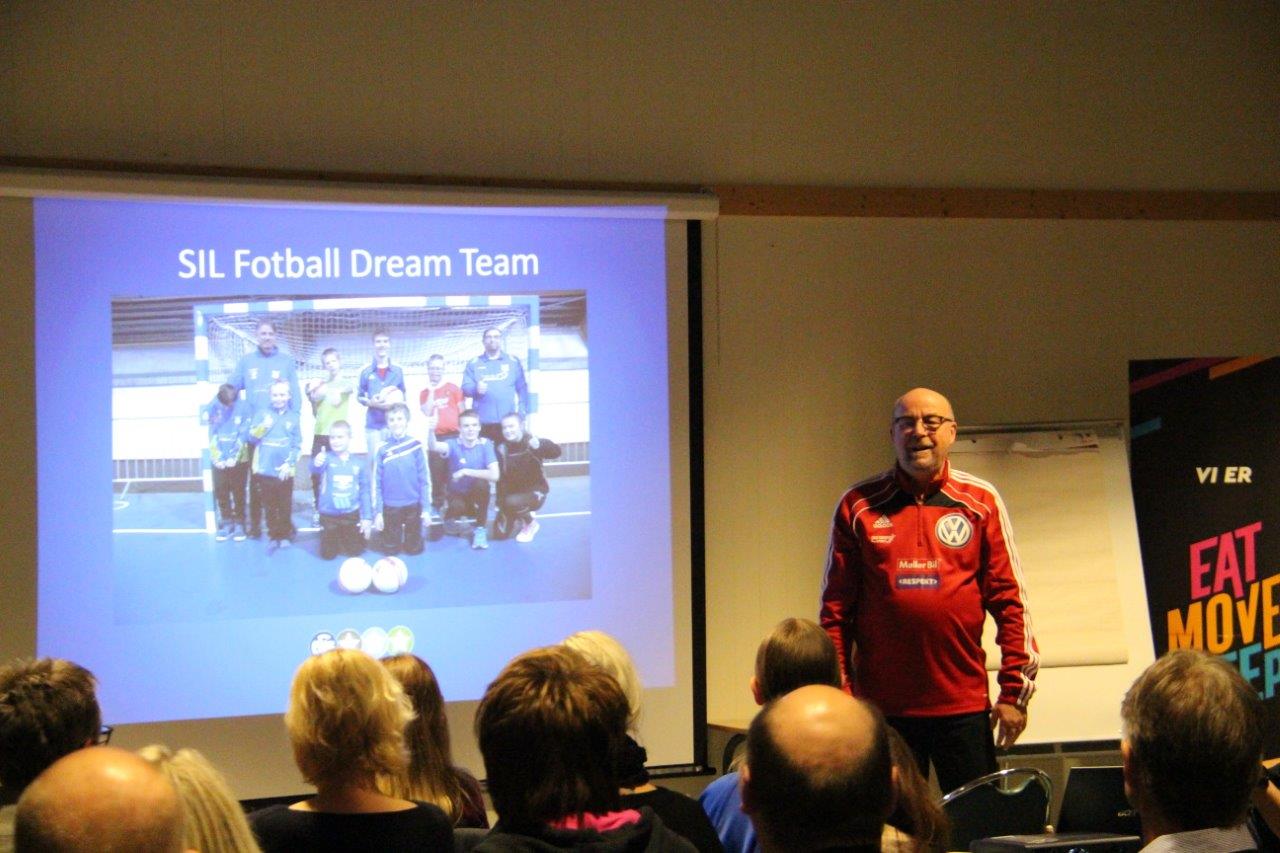 Helge Gudmundsen med sterkt og engasjerende foredrag om «Idrett for alle»