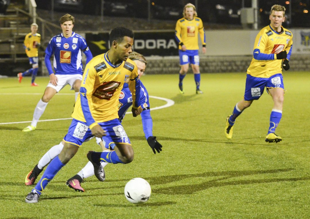 Vi sender kveldens treningskamp