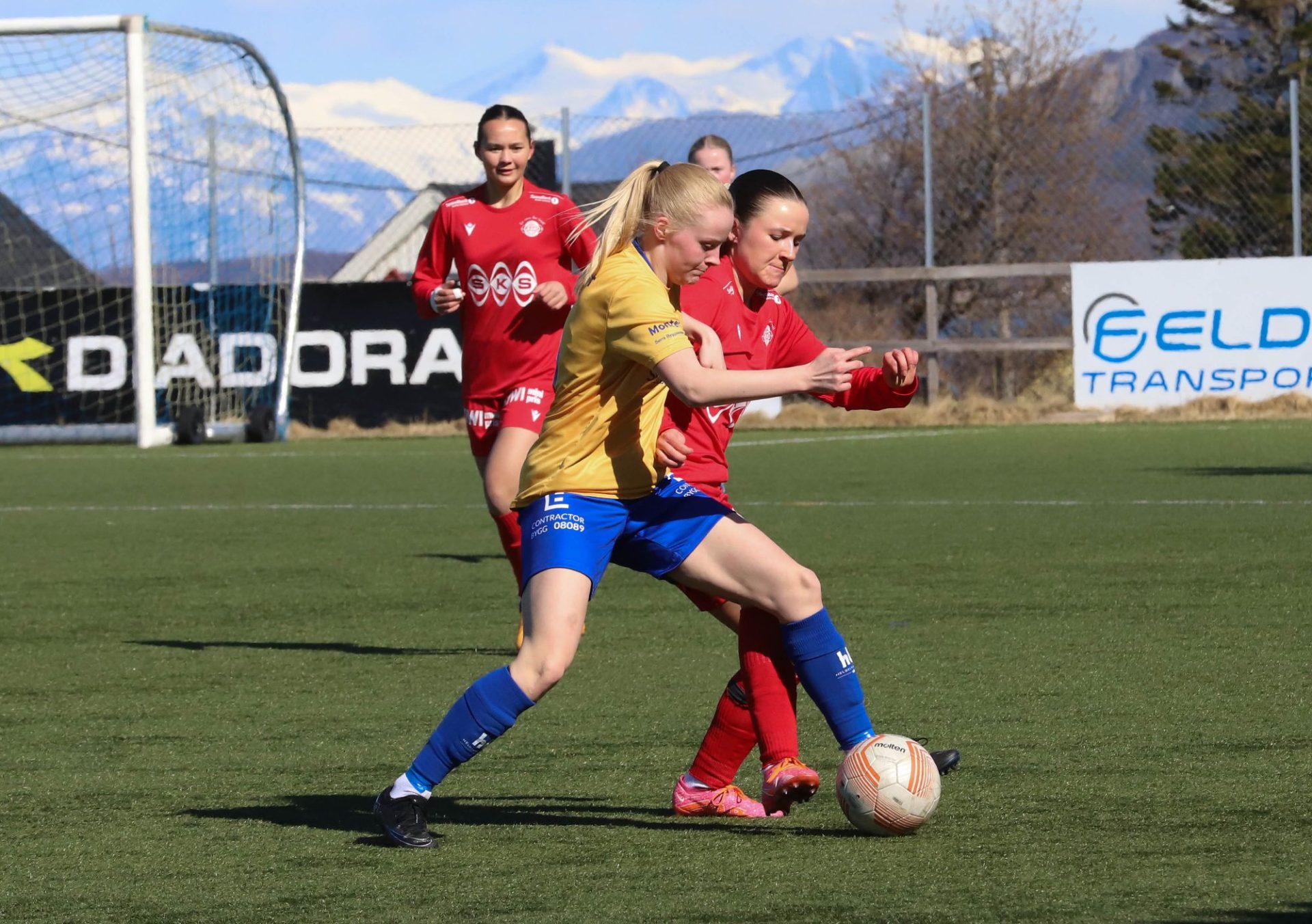 Uavgjort for damene i første kamp